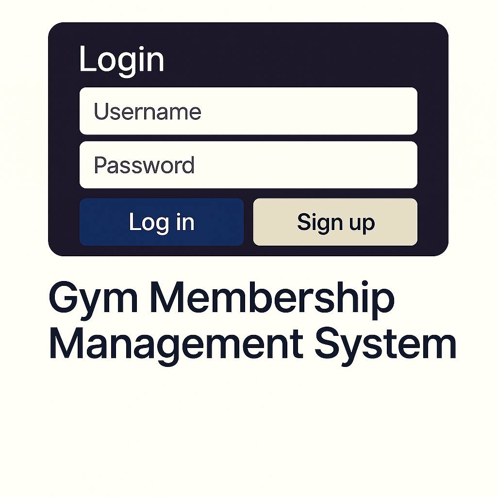 Gym-Member-Management-System